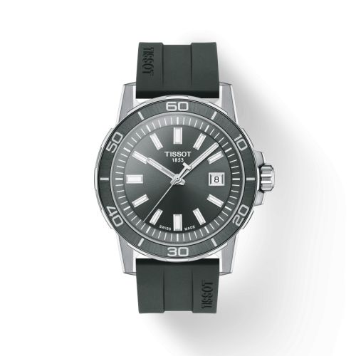 Tissot Supersport Stainless Steel / Grey / Rubber